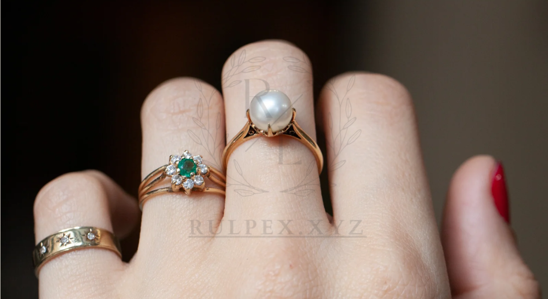 Mikimoto classic pearl rings